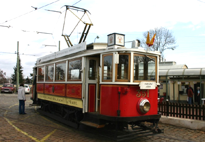 historick tramvaj