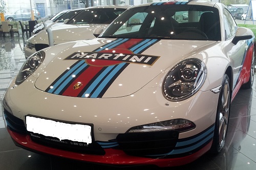 Ilustran foto - limitovan srie vozu Porsche