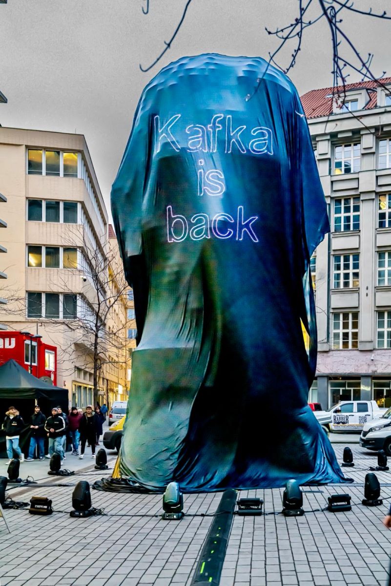 David ern, Praha, Kafka je zpt 